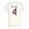 Conjunto (Camiseta+Pantalón Corto) FC Bayern de Múnich De Ligt 4 Champions League Tercera Equipación 23-24 - Niño